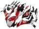 Carénages Moto Yamaha YZF 1000 R1 2020-2025 - Blanc Rouge Noir Milwaukee