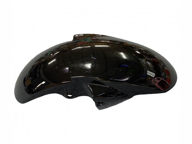 Carénages Moto Yamaha YZF R6S 2006-2009 - Noir Brillant Blanc Décalque