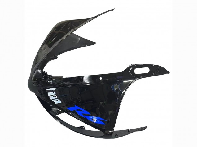 Carénages Moto Yamaha YZF R6S 2006-2009 - Bleu Noir Brillant