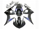 Carénages Moto Yamaha YZF R6S 2006-2009 - Noir Mat Bleu