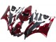Carénage Moto Yamaha YZF 600 R6 2006-2007 - Rouge Noir Mat