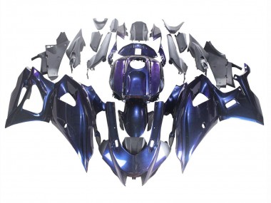 Carénages Moto Yamaha YZF R7 2021-2024 - Pente Bleu Violet