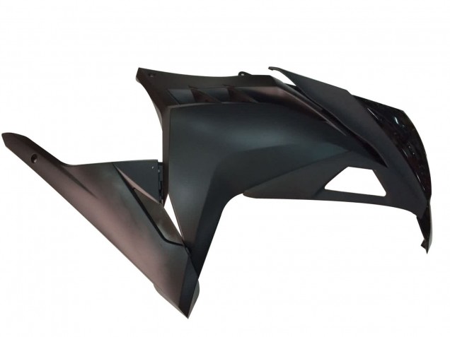 Carénage Moto Kawasaki EX300 2013-2017 - Noir Brillant Noir Mat