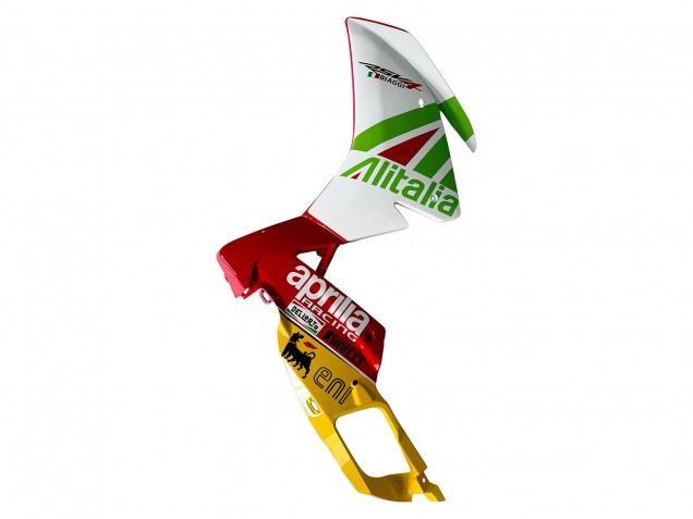 Carénage Moto Aprilia RS4 50 125 2012-2018 - Blanc Rouge Vert Jaune Alitalia