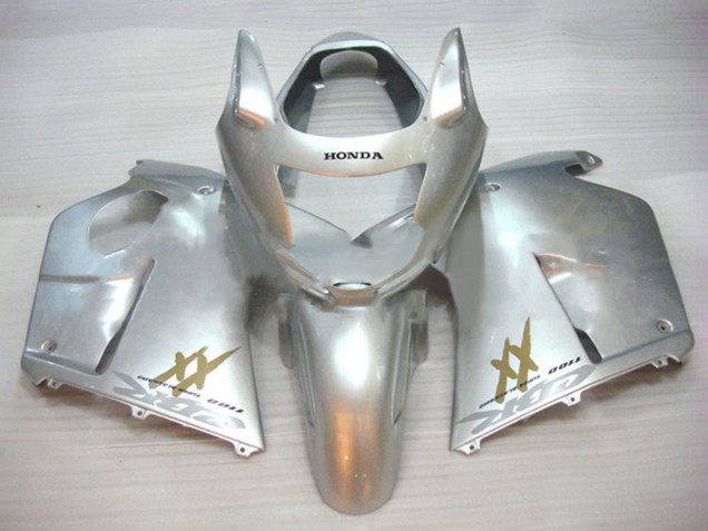 Carénages Moto Honda CBR1100XX Blackbird 1996-2007 - Argent Or