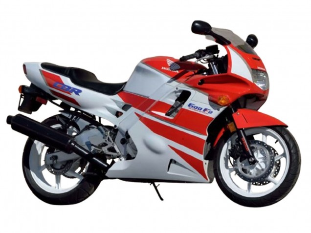 Carénages Moto Honda CBR600 F3 1997-1998 - Blanc Rouge