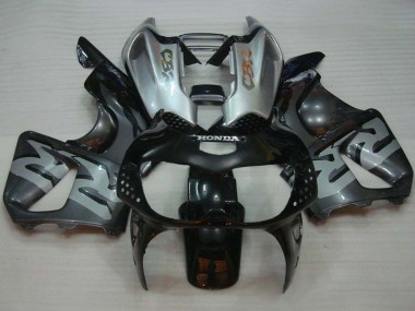 Carénages Moto Honda CBR900RR 893 1994-1995 - Argent Gris Noir Brillant