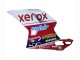Carénages Moto Ducati 848/1098/1198 2007-2014 - Blanc Rouge Noir Brillant Valsir Xerox