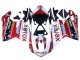 Carénages Moto Ducati 848/1098/1198 2007-2014 - Blanc Rouge Noir Brillant Valsir Xerox