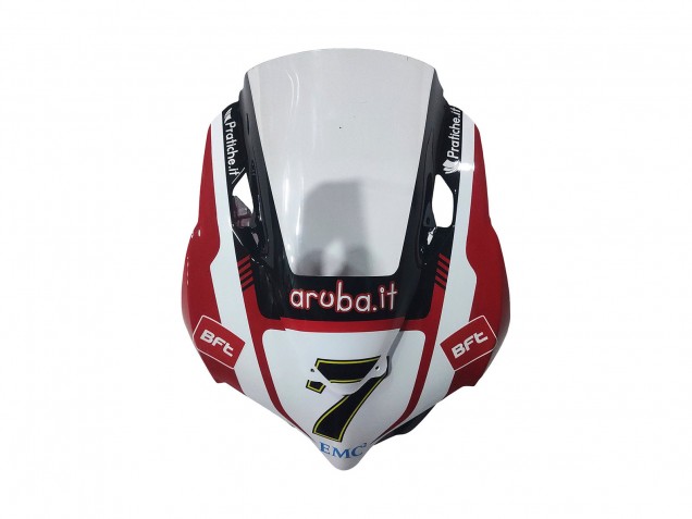 Carénages Moto Ducati Panigale 899/1199 2011-2014 - Blanc Rouge Noir Brillant Aruba.it 7