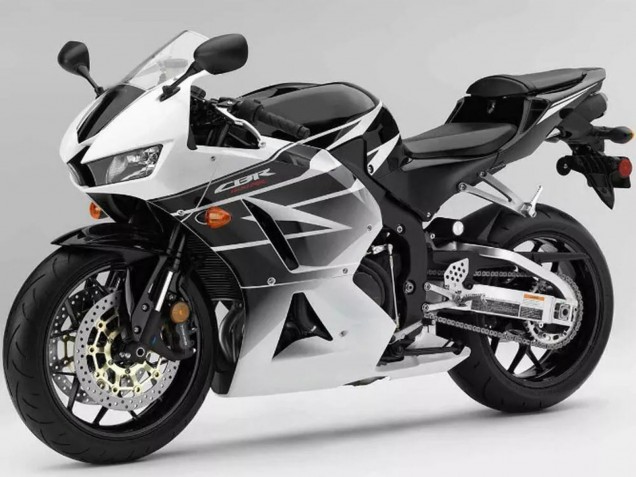 Carénages Moto Honda CBR500R 2013-2015 - Blanc Noir