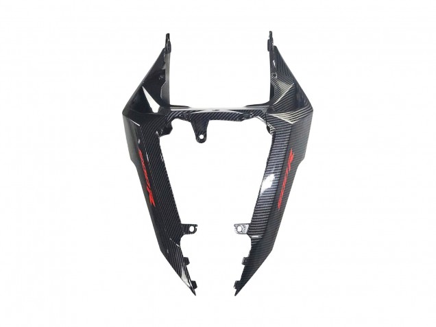 Carénages Moto Honda CBR500R 2016-2018 - Noir Fibre de Carbone Rouge