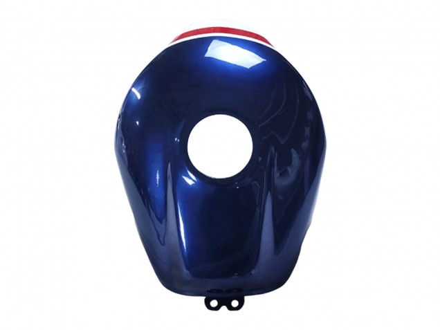 Carénages Moto Honda VFR 800 2002-2013 - Blanc Rouge Bleu Foncé