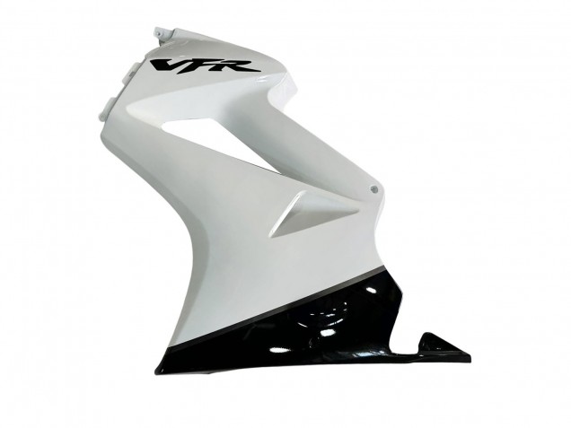 Carénages Moto Honda VFR 800 2002-2013 - Blanc Perle Noir Brillant Décalque