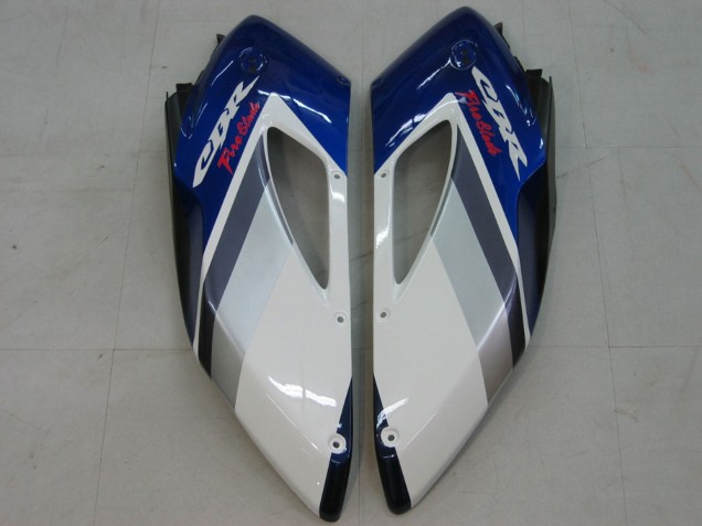 Carénages Moto Honda CBR1000RR 2004-2005 - Blanc Bleu Noir Brillant Fireblade
