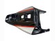 Carénages Moto Honda CBR1000RR 2004-2005 - Argent Noir Brillant Rouge Bande