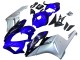 Carénages Moto Honda CBR1000RR 2004-2005 - Argent Bleu Noir Brillant