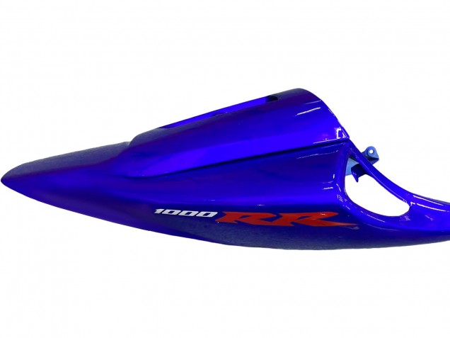 Carénages Moto Honda CBR1000RR 2004-2005 - Argent Bleu Noir Brillant