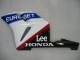 Carénages Moto Honda CBR1000RR 2004-2005 - Blanc Bleu Rouge Noir Brillant Étoile EuroBet Lee