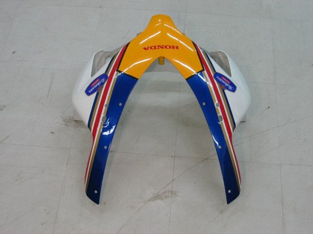 Carénages Moto Honda CBR1000RR 2004-2005 - Blanc Bleu Or Rothmans