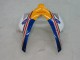 Carénages Moto Honda CBR1000RR 2004-2005 - Blanc Bleu Or Rothmans