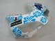 Carénages Moto Honda CBR1000RR 2004-2005 - Blanc Bleu Neige Nastro Azzurro 46