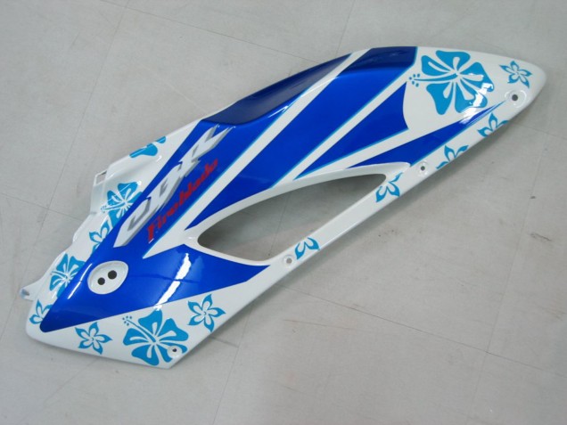 Carénages Moto Honda CBR1000RR 2004-2005 - Blanc Bleu Neige Nastro Azzurro 46
