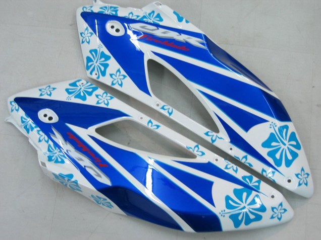 Carénages Moto Honda CBR1000RR 2004-2005 - Blanc Bleu Neige Nastro Azzurro 46