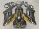 Carénages Moto Honda CBR1000RR 2004-2005 - Gris Mat Or