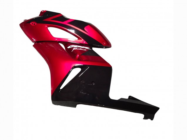 Carénages Moto Honda CBR1000RR 2004-2005 - Rouge Noir Brillant Bande