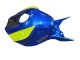 Carénages Moto Honda CBR1000RR 2006-2007 - Bleu Fluorescent Vert Noir Brillant Requin 46