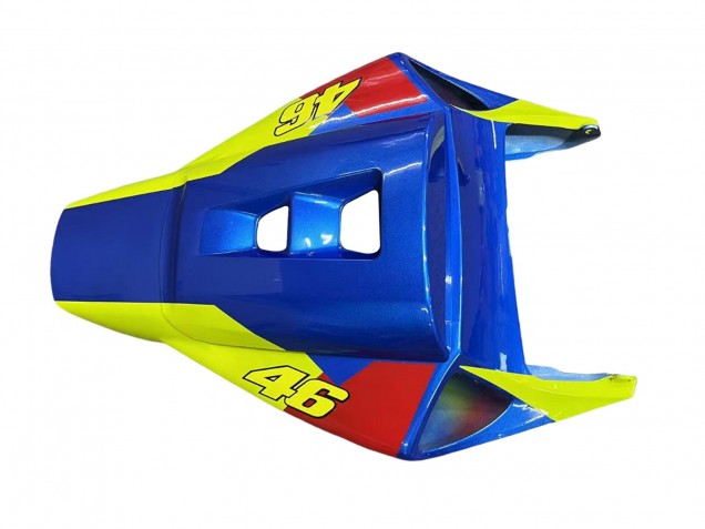 Carénages Moto Honda CBR1000RR 2006-2007 - Bleu Fluorescent Vert Noir Brillant Requin 46