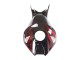 Carénage Moto Honda CBR1000RR 2006-2007 - Noir Brillant Rouge Flamme