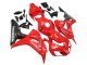 Carénages Moto Honda CBR1000RR 2006-2007 - Rouge Noir Mat