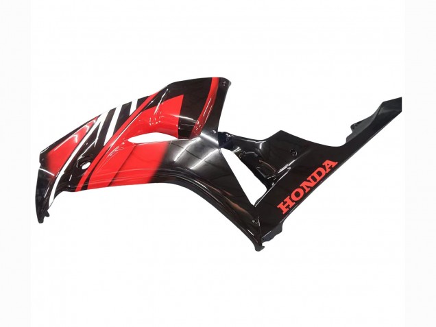 Carénages Moto Honda CBR1000RR 2006-2007 - Rouge Noir Brillant