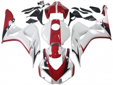 Kits Carénage Moto Honda CBR1000RR 2006-2007 - Blanc Rouge Noir Brillant