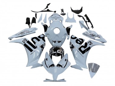 Carénages Moto Honda CBR1000RR 2012-2016 - Gris Clair Noir Brillant Red Bull