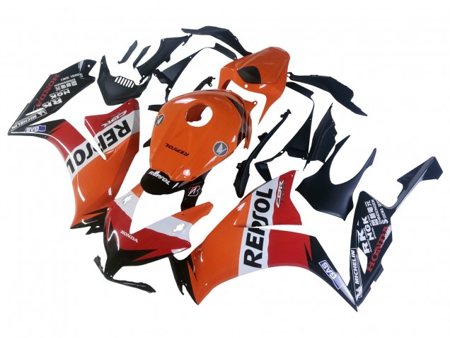 Carénages Moto Honda CBR1000RR 2012-2016 - Orange Blanc Rouge Repsol