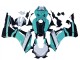 Carénages Moto Honda CBR1000RR 2017-2023 - Blanc Bleu Clair Noir Brillant