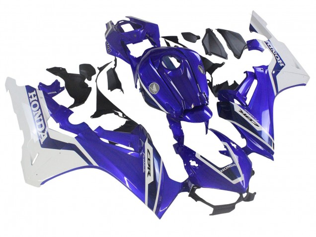 Carénages Moto Honda CBR1000RR 2017-2023 - Blanc Bleu