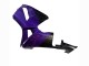 Carénages Moto Honda CBR600RR 2003-2004 - Violet Noir Fibre de Carbone Forgée