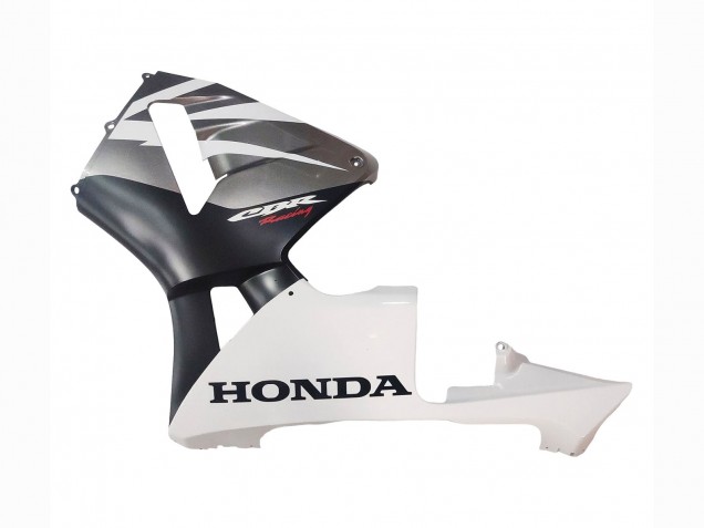 Carénages Moto Honda CBR600RR 2003-2004 - Blanc Noir Mat Courses