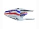 Carénages Moto Honda CBR600RR 2003-2004 - Blanc Rouge Bleu