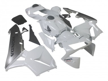 Carénage Moto Honda CBR600RR 2003-2004 - Argent Blanc