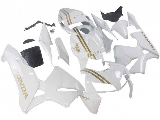 Carénages Moto Honda CBR600RR 2005-2006 - Blanc Or