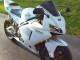 Carénages Moto Honda CBR600RR 2005-2006 - Blanc Or