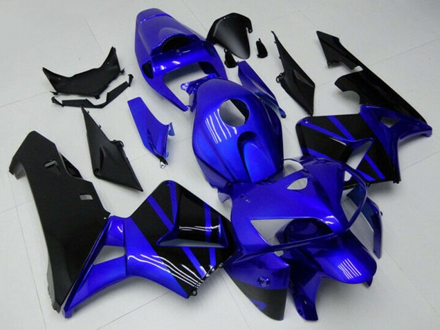 Carénage Moto Honda CBR600RR 2005-2006 - Bleu Noir