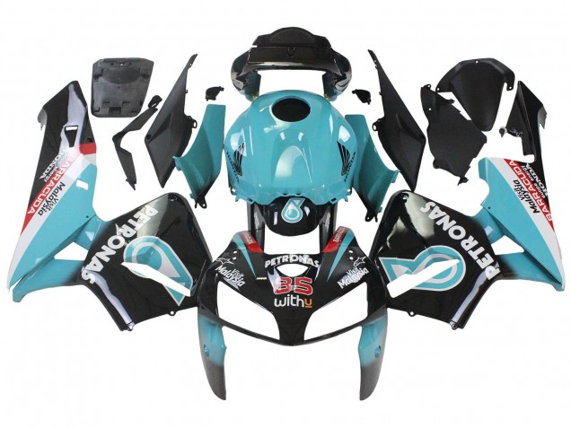 Carénages Moto Honda CBR600RR 2005-2006 - Bleu Clair Noir 35