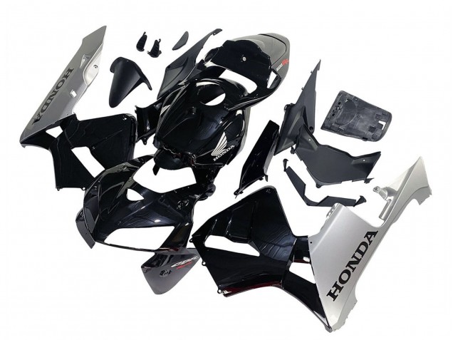 Carénage Moto Honda CBR600RR 2005-2006 - Noir Argent