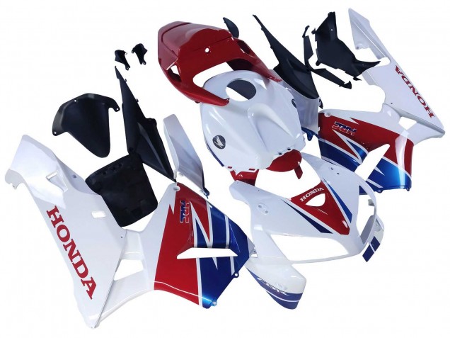 Carénage Moto Honda CBR600RR 2005-2006 - Blanc Rouge Bleu HRC